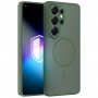 3MK Misty MagCase Magnetische Hülle für Samsung Galaxy S26 Ultra, Grün