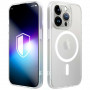 3MK Misty MagCase Apple iPhone 15 Pro Max Smartphone-Hülle, MagSafe-kompatibel, weiß