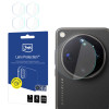 3MK Lens Protection Oppo Find X9 Ultra Hybrid-Kameraobjektivglas (4 Stk.)