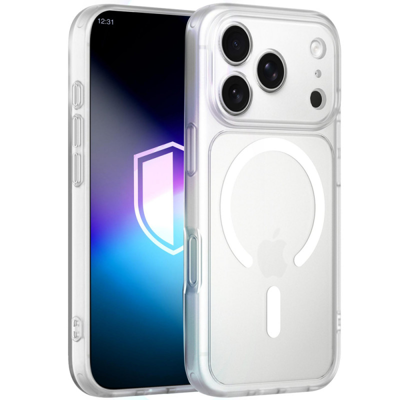 3MK Misty MagCase Apple iPhone 17 Pro Max / 18 Pro Max Handyhülle, weiß
