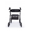 Rehafund Marsylia RF-617/G Vierrad-Rollator, Graphit