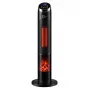 Carruzzo Q20H1 Heizlüfter 95 cm, Schwarz