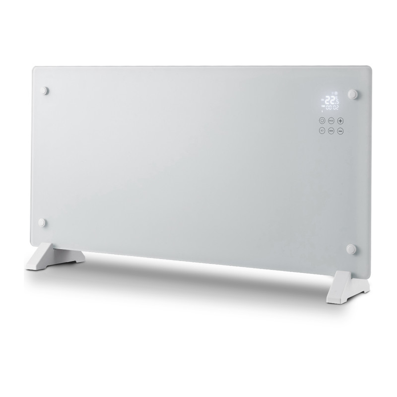 Extralink smartes Glaspaneel-Heizgerät LPL-23A-WH, 2000 W, WiFi, Weiß