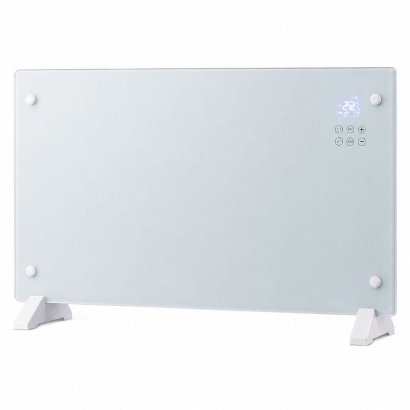 Extralink smartes Glaspaneel-Heizgerät LPL-23A-WH, 2000 W, WiFi, Weiß