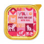 TILLO Pate Kalb Nassfutter für Katzen, 100 g