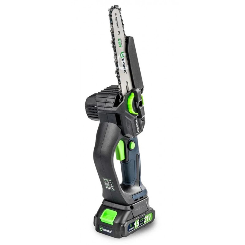 Wuber W37007 Akku-Kettensäge, 21 V, 5 m/s
