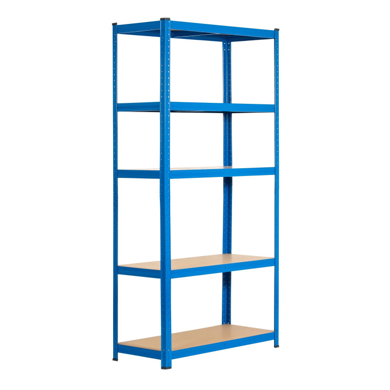 Extralink Metallregal 180x90x40, Blau
