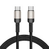 Tech-Protect UltraBoost Evo Kabel USB-C / USB-C 100W 5A 200cm Titanium