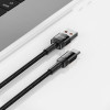 Tech-Protect UltraBoost Evo Kabel USB-A / USB-C 100W 5A 50cm Schwarz