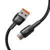 Tech-Protect UltraBoost Evo Kabel USB-A / USB-C 100W 5A 100cm Schwarz