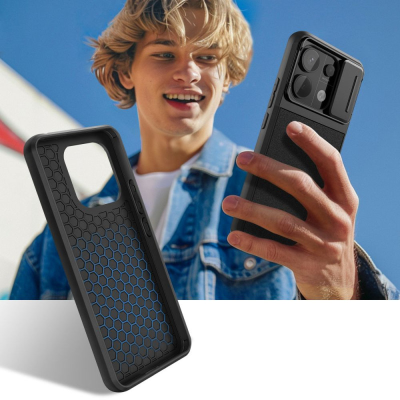 Tech-Protect Velar Cam+ Hülle für Xiaomi Redmi Note 13 Pro 5G / Poco X6 5G, Schwarz