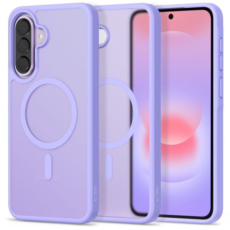 Tech-Protect Magmat MagSafe Hülle für Samsung Galaxy A57 5G, mattes Lilac