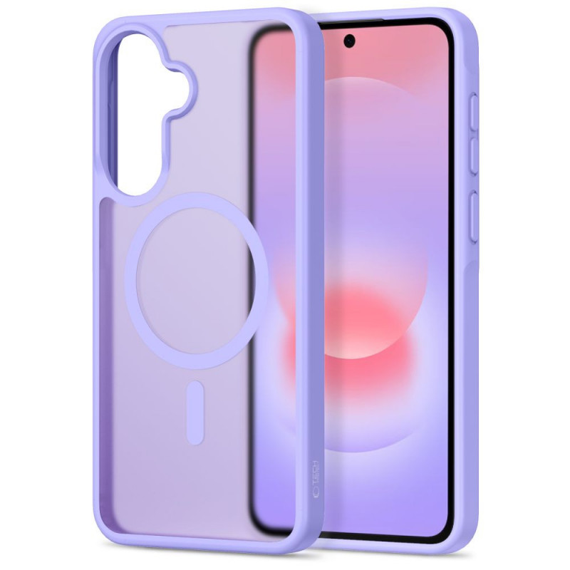Tech-Protect Magmat MagSafe Hülle für Samsung Galaxy A57 5G, mattes Lilac