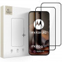 Tech-Protect Glass Fit+ Motorola Moto G67 / G77 Displayschutzglas, Schwarz (2 Stk.)