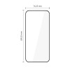 Tech-Protect Glass Fit+ Panzerglas für Xiaomi 17T Pro (2 Stk.), Schwarz