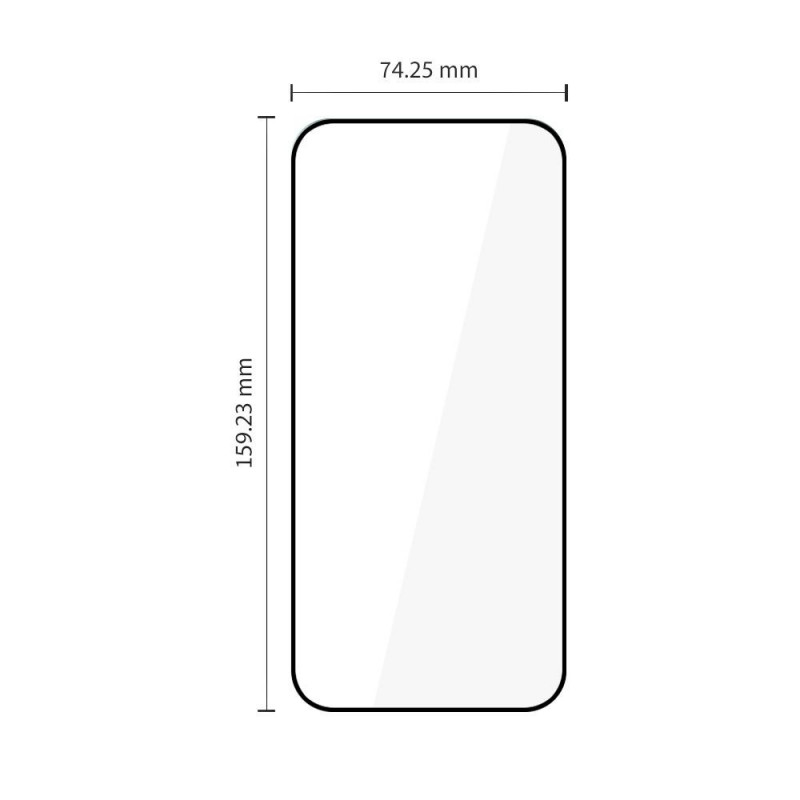 Tech-Protect Glass Fit+ Panzerglas für Xiaomi 17T Pro (2 Stk.), Schwarz