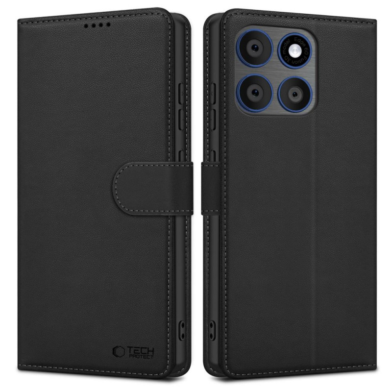 Tech-Protect Wallet Case für Motorola Edge 70 5G, Schwarz