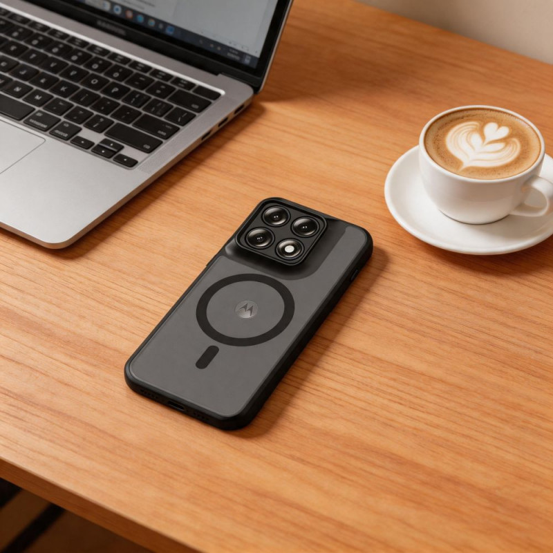 Tech-Protect Magmat MagSafe Hülle für Motorola Edge 70 Pro 5G, Mattschwarz