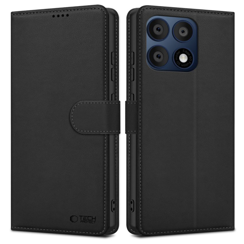 Tech-Protect Wallet Case für Motorola Edge 70 Pro 5G, Schwarz