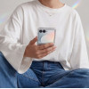 Tech-Protect FlexAir Hybrid Hülle für Samsung Galaxy Z Flip 8, transparent