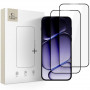 Tech-Protect Glass Fit+ Panzerglas für OnePlus Nord 6 (2 Stk.), Schwarz