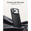 ESR Leder-Kickstand-MagSafe-Hülle für Apple iPhone 17 Pro / 18 Pro, Schwarz