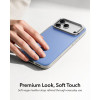 ESR Leder-Kickstand-MagSafe-Hülle für Apple iPhone 17 Pro Max / 18 Pro Max, Hellblau