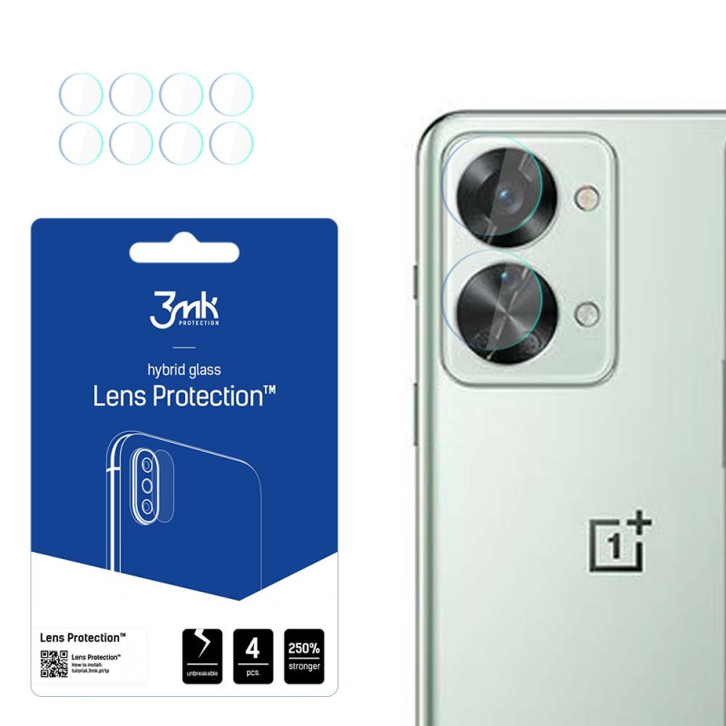 3MK Lens Protection OnePlus Nord 2T Kameraglas-Schutz (4 Stk.)