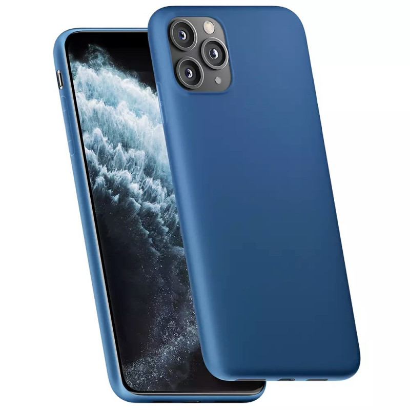 3MK Matt Case Apple iPhone 14 Handyhülle, blau (blueberry)