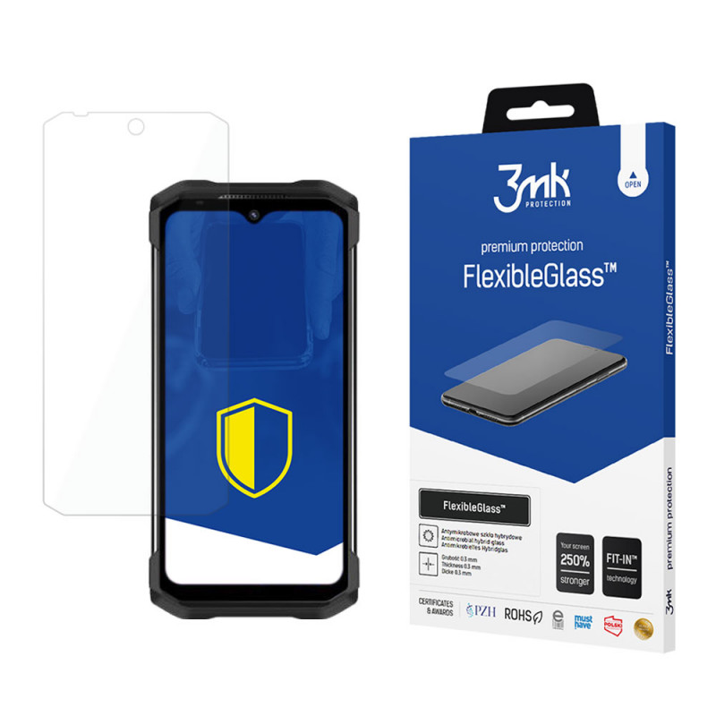 3MK FlexibleGlass Hybridglas Displayschutzfolie für Doogee S98