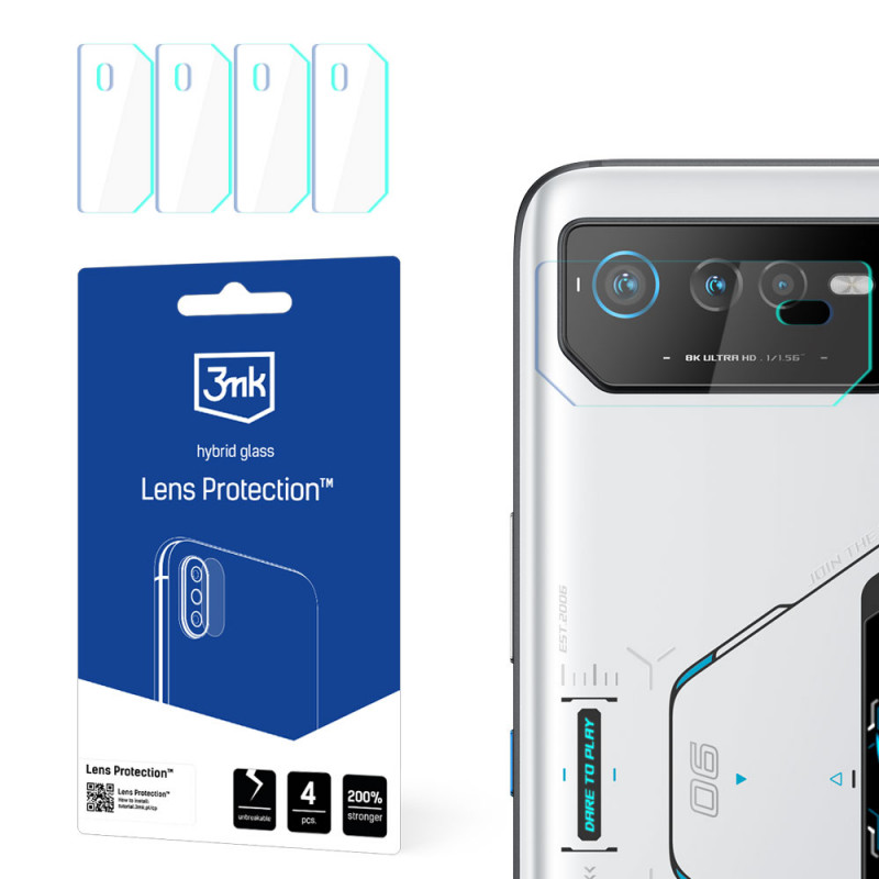 3MK Lens Protect Asus ROG Phone 6 / 6 Pro / 6D / 6D Ultimate (4 Stk.)