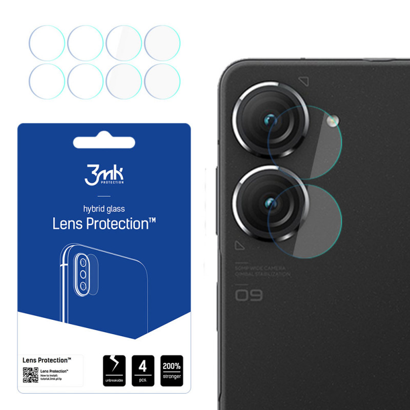3MK Lens Protection Asus Zenfone 9 (4 Stk.)