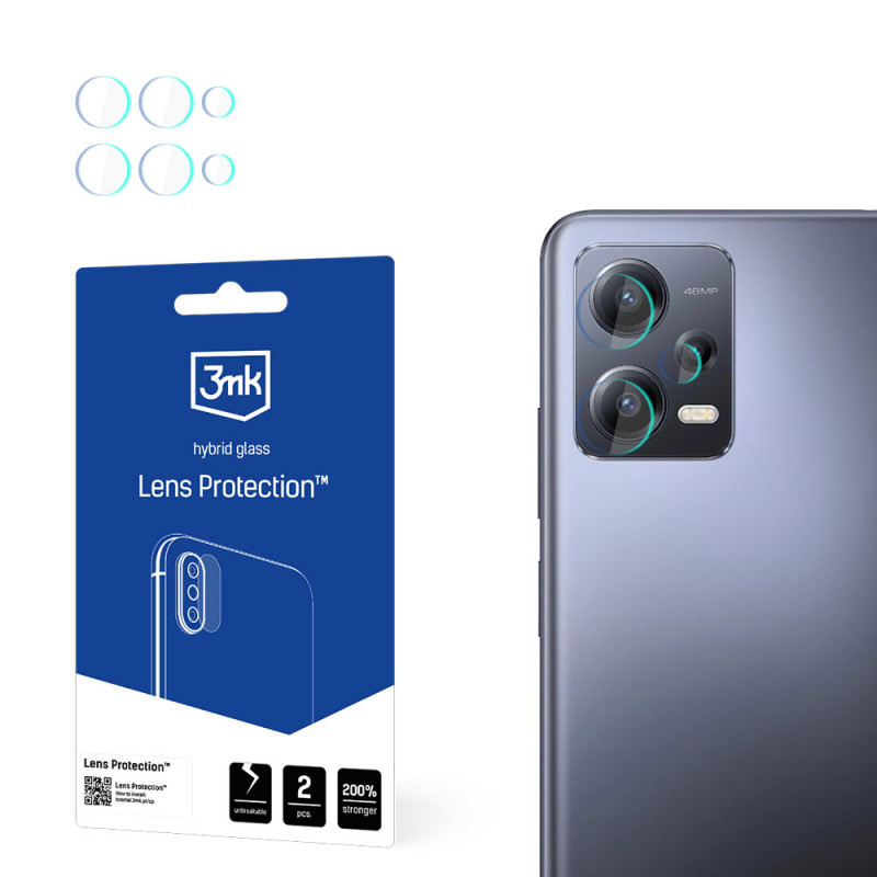 3MK Lens Protect 3MK4796 Kameraobjektivschutz für Xiaomi Redmi Note 12 Pro / Pro+ (4 Stk.)
