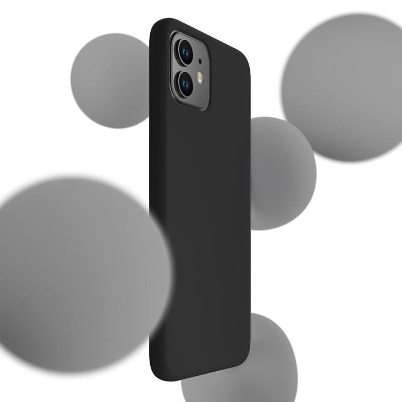 3MK Silicone Case für Samsung Galaxy A24 4G, schwarz