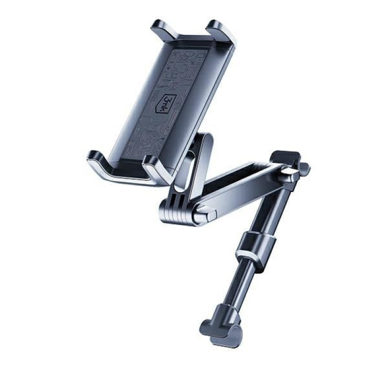3MK Single Headrest Holder Kfz-Halterung für Handys und Tablets 4.7"-12.9", Schwarz