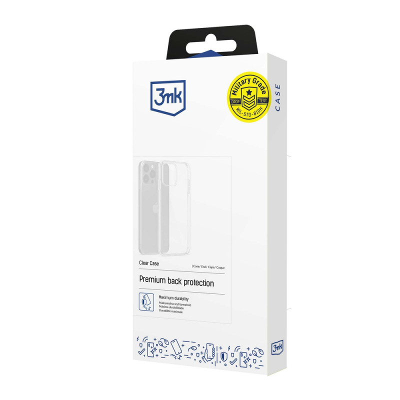 3MK Clear Case für Redmi Note 13 Pro+ 5G, transparent