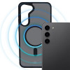 3MK Smoke MagCase mit MagSafe für Samsung Galaxy S23 5G, Schwarz