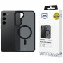 3MK Smoke MagCase mit MagSafe für Samsung Galaxy S24, halbtransparent