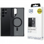 3MK Smoke MagCase mit MagSafe für Samsung Galaxy S22 Ultra 5G, halbtransparent