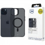 3MK Smoke MagCase mit MagSafe für Apple iPhone 15, halbtransparent