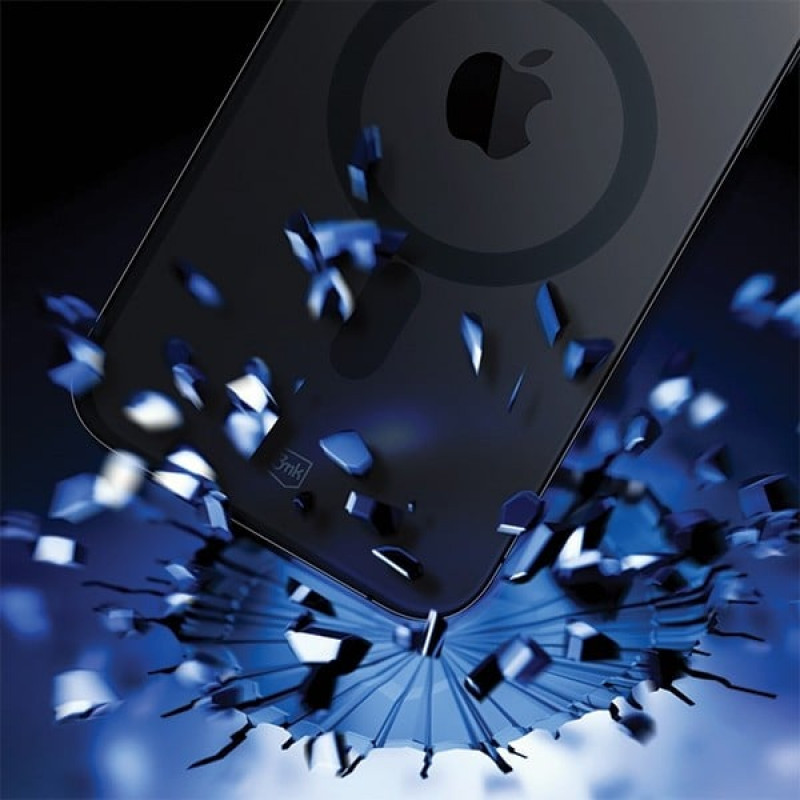 3MK Smoke MagCase mit MagSafe für Apple iPhone 15, halbtransparent