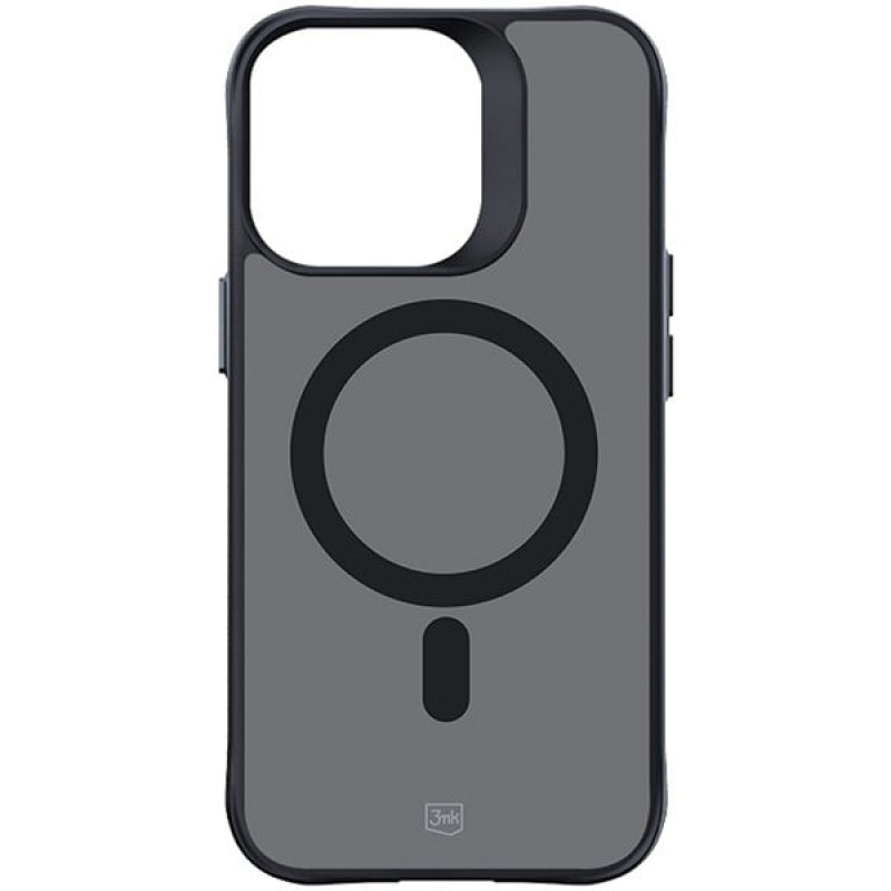 3MK Smoke MagCase mit MagSafe für Apple iPhone 15 Pro, halbtransparent