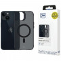3MK Smoke MagCase mit MagSafe für Apple iPhone 13 / 14, halbtransparent
