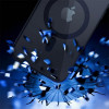 3MK Satin Armor MagCase mit MagSafe für Apple iPhone 15 Plus, transparent mit schwarzem Rahmen (156080-0)