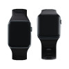 3mk Silikon-Armband für Apple Watch 38/40/41 mm, schwarz