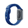 3mk Silikon-Armband für Apple Watch 38/40/41 mm, blau