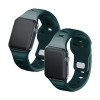 3mk Silikon-Armband für Apple Watch 38/40/41 mm, evergreen