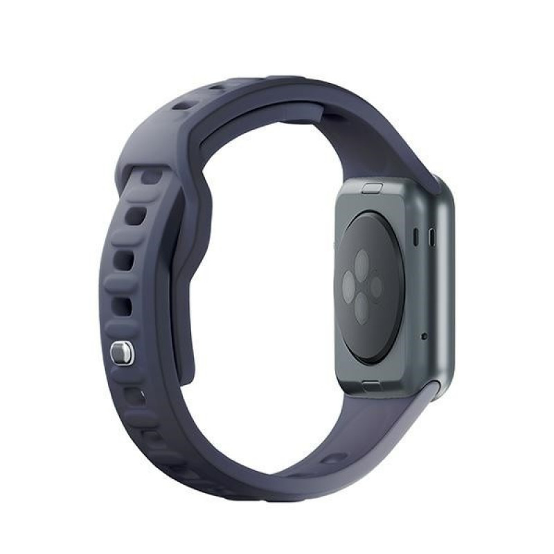 3mk Silikon-Armband für Apple Watch 38/40/41 mm, grau