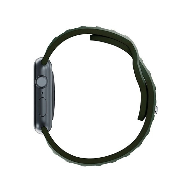 3mk Silikon-Armband für Apple Watch 38/40/41 mm, dunkelgrün