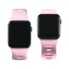 3mk Silikon-Armband für Apple Watch 38/40/41 mm, puderrosa